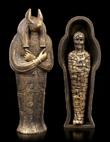 Anubis sarcophage avec momie - avec,