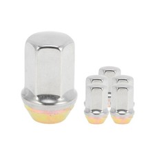 6 Pièces M14X1.5 Boulon Roue pour GMC Sierra 1500 2000-2021 Acier Argent