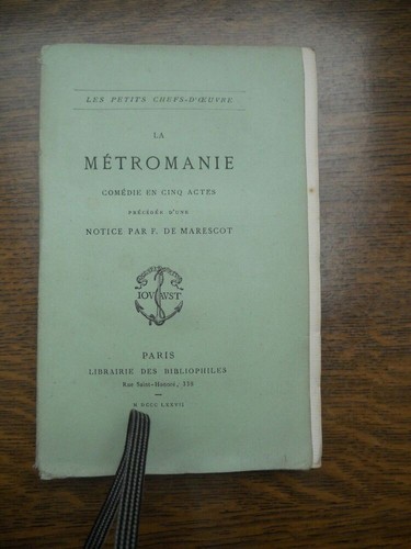 Métromanie comédie 5 - en,