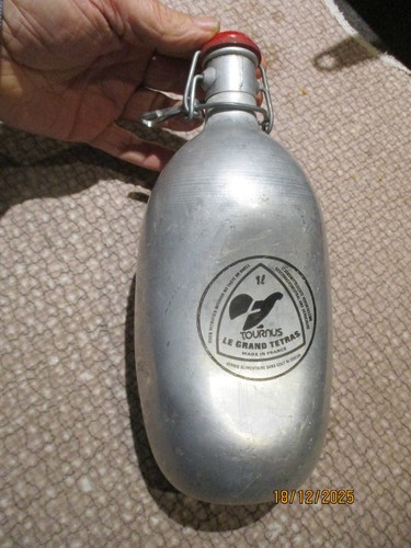 Ancienne gourde aluminium - gourde,