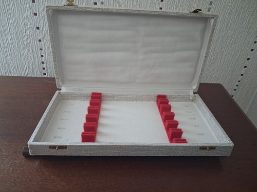 Coffret écrin vide - écrin, gris