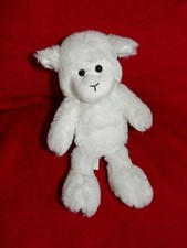 Doudou Peluche Phildar Gaston Le Mouton Blanc 22 cm 2 Disponibles