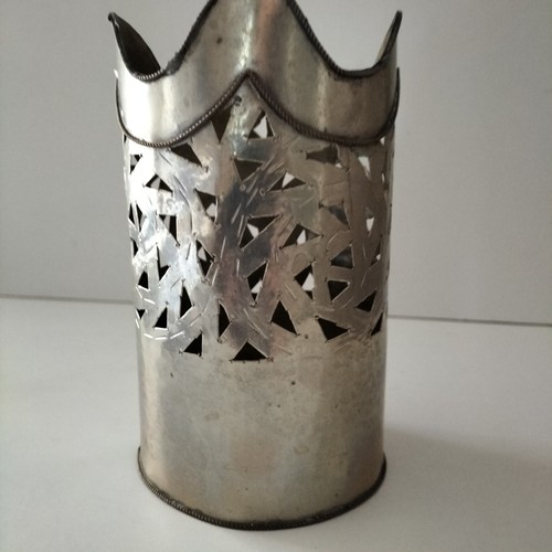 Ancien vase métal - ancien,