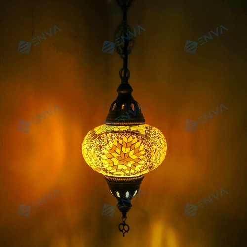 Lustre suspendu verre - en,