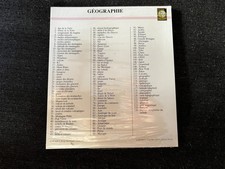 LOT 18 FICHES INTERCALLAIRE ATLAS TINTIN MOULINSART 1991 CASTERMAN SOUS BLISTER