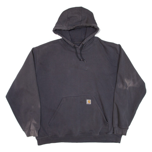 Sweat capuche gris carhartt - sweat,