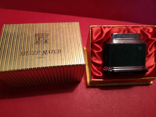 Briquet gaz table silver - de,