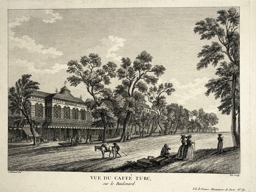 Vue cafe turc boulevard - vue,
