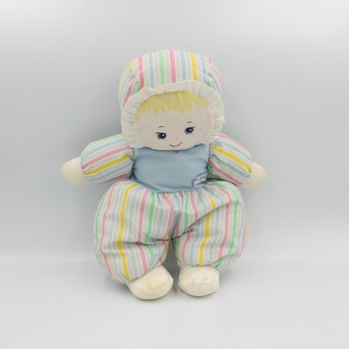 Doudou poupée chiffon - , rayé