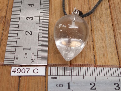 Pendentif goutte en cristal - pendentif,
