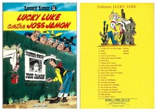 RARE RÉÉDITION DOS JAUNE 1964 LUCKY LUKE N° 11 MORRIS : CONTRE JOSS JAMON