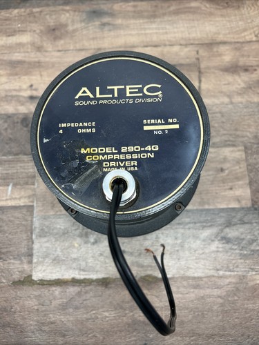 One used altec 290 - one, ohm
