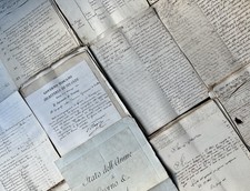 Environ 90 manuscrits autographes du géographe Giovanni de Baillou sur Floren...