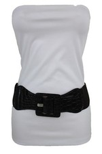 Femme Marron Extensible Simili