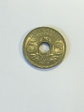 MONNAIE France 5 Centimes Lindauer Grand Module 1919