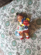 Ancienne petite poupée en caoutchouc ARI 7cm