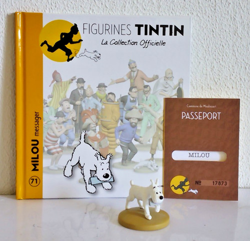 Figurine tintin la - tintin,