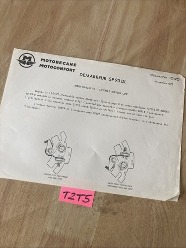 1972 motobécane motoconfort - motobécane,