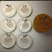 FRENCH Cheese Plates 7.5"