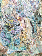 Huile sur toile/abstrait