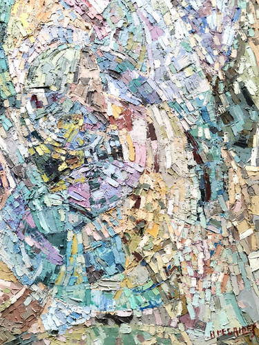 Huile sur toile/abstrait
