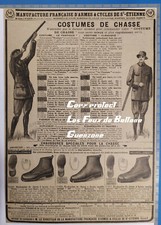 COSTUMES DE CHASSE CHAUSSURES
