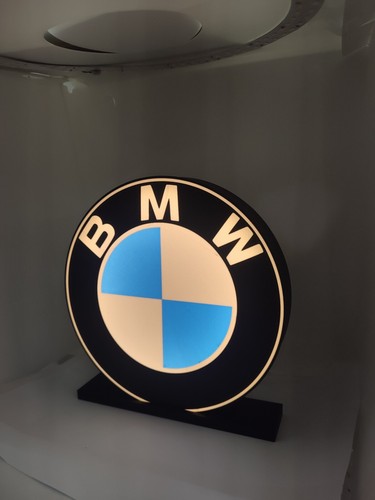 Logo figurine lampe bmw - logo,