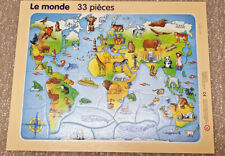 Lot de 3 Puzzles Le monde (33