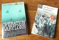 OPERATION BABYLONE  LES POILUS  lot de 2 LIVRES