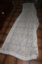 PAIRE DE RIDEAUX DENTELLE DE