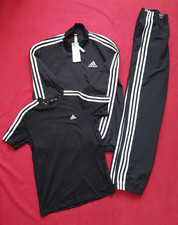 ADIDAS Ensemble Survêtement Sportswear, Veste Pantalon Tee-shirt,  NEUF T 168
