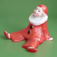 Superbe figurine arlequin - , en