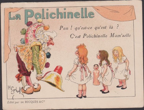 Ancien chromo publicitaire - chromo,