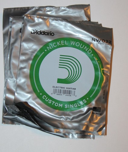 Addario cordes guitare - d'addario, 7