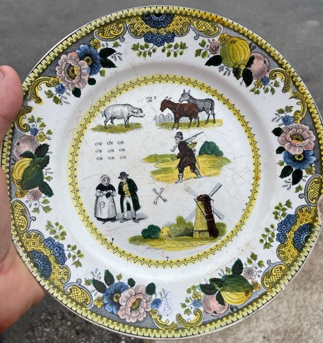 Assiette faience fine - assiette,