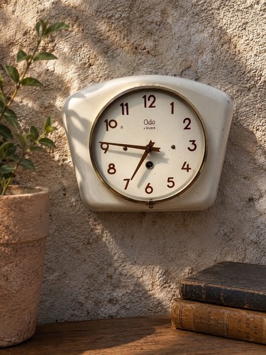 Ancienne horloge murale odo - ancienne,