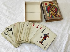 Ancien Jeu de 54 Cartes à