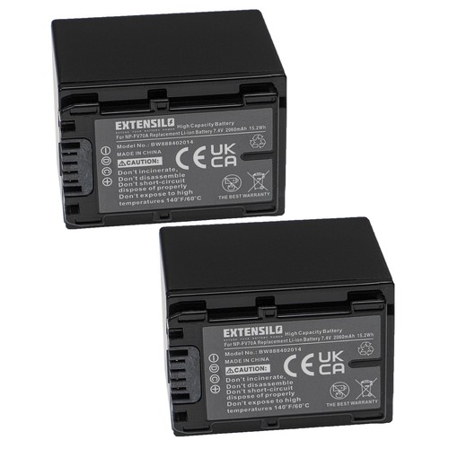 Batteries pour sony - 2,