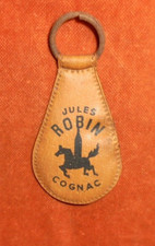 Porte-clés Key ring Rhum Cognac JULES ROBIN - No mignonnette  bouteille / cheval