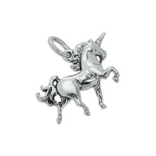 Charm Licorne en Argent 925/1000