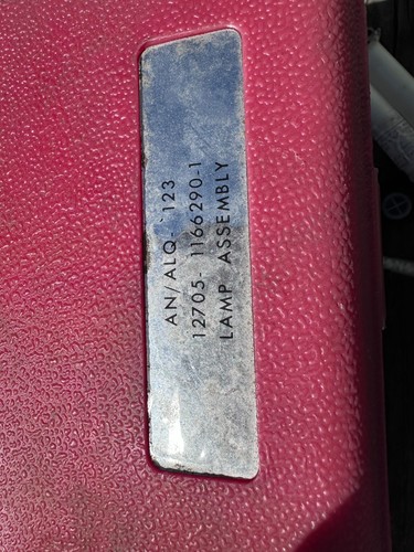 Flash lamp alq 123 - lamp, an/alq-123