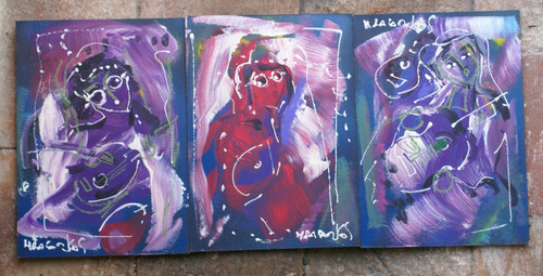 Les musiciennes trois huiles - les,