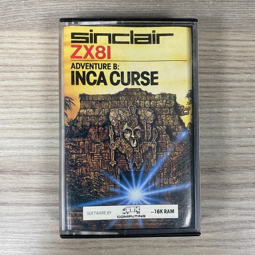 Inca curse jeu vidéo zx81 - curse,