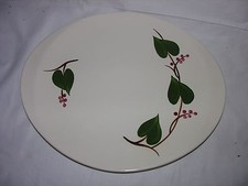 Vintage Blue Ridge Southern Pottery Baltic Ivy Large Platter 