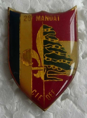 Pin militaire mandat cie - pin's,