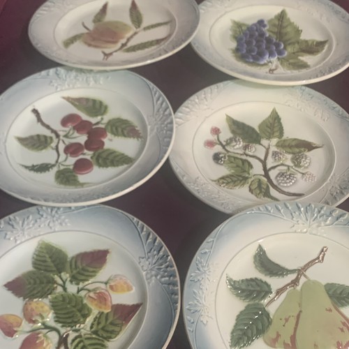 Lot assiettes à dessert - assiettes,