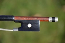 Old FRENCH VIOLIN BOW, signed