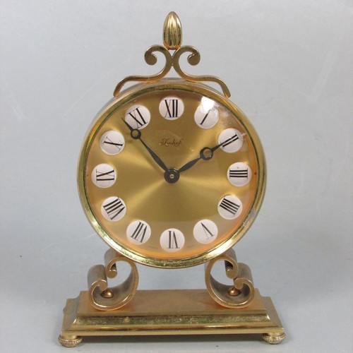 Imhof mantel clock gilt - imhof,