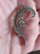 Bijoux ancien broche en argent