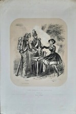 L'armée française et ses cantinières Artillerie d'après Lalaisse Lith Compan 19è